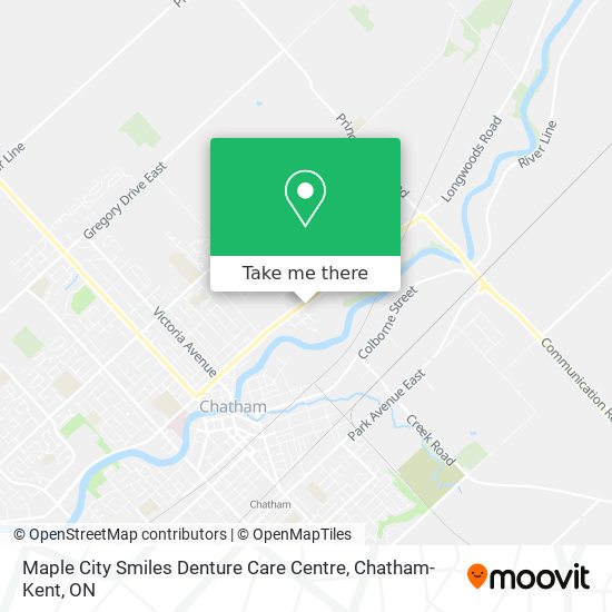 Maple City Smiles Denture Care Centre plan