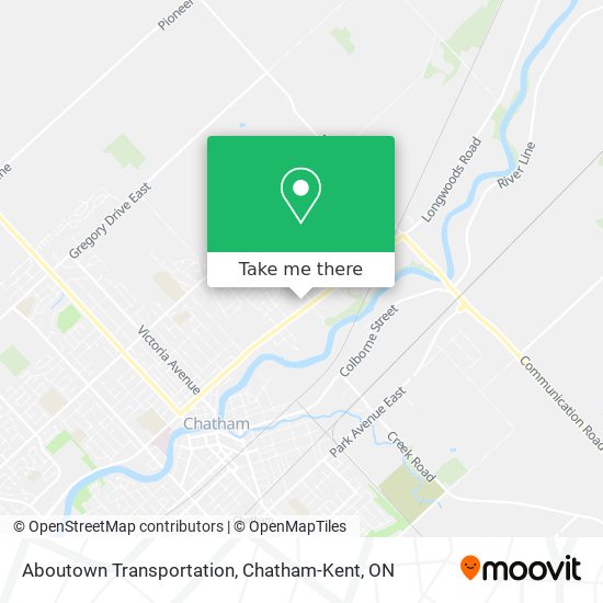 Aboutown Transportation map