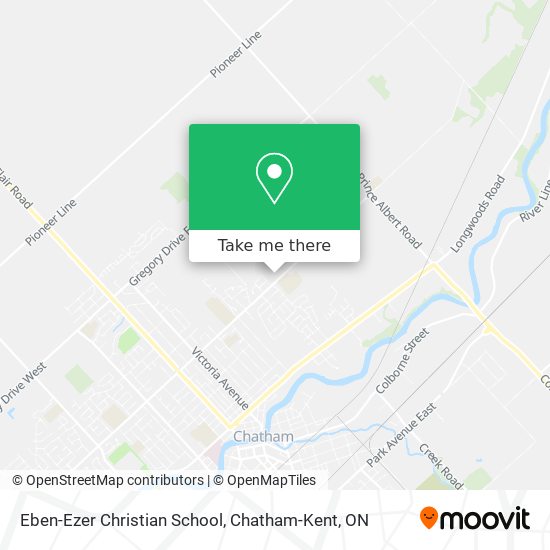 Eben-Ezer Christian School map