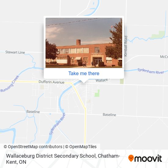 Wallaceburg District Secondary School plan