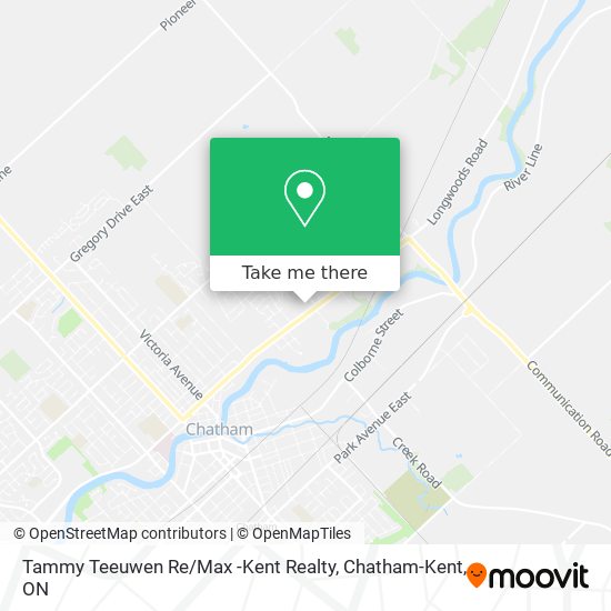 Tammy Teeuwen Re / Max -Kent Realty map