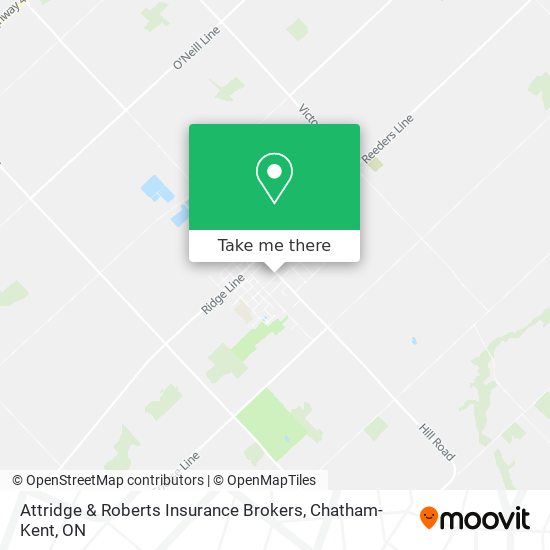 Attridge & Roberts Insurance Brokers map