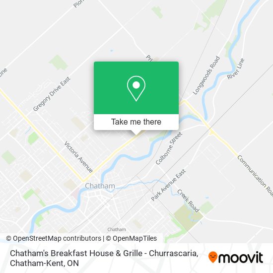 Chatham's Breakfast House & Grille - Churrascaria map