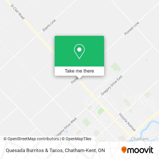 Quesada Burritos & Tacos map