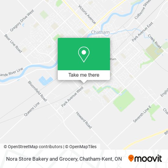 Nora Store Bakery and Grocery map
