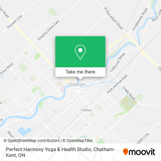 Perfect Harmony Yoga & Health Studio map