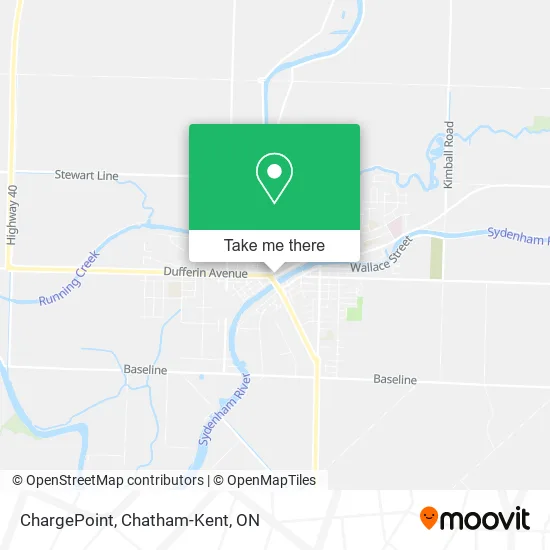 ChargePoint map