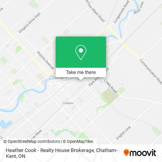 Heather Cook - Realty House Brokerage map