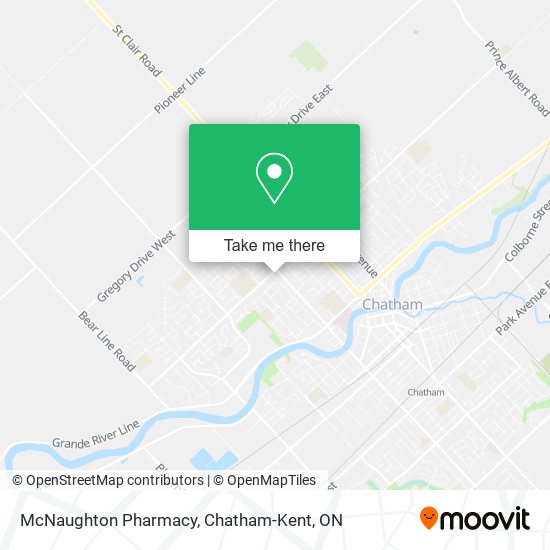 McNaughton Pharmacy map