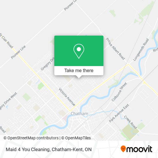Maid 4 You Cleaning map