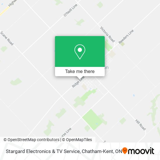 Stargard Electronics & TV Service map