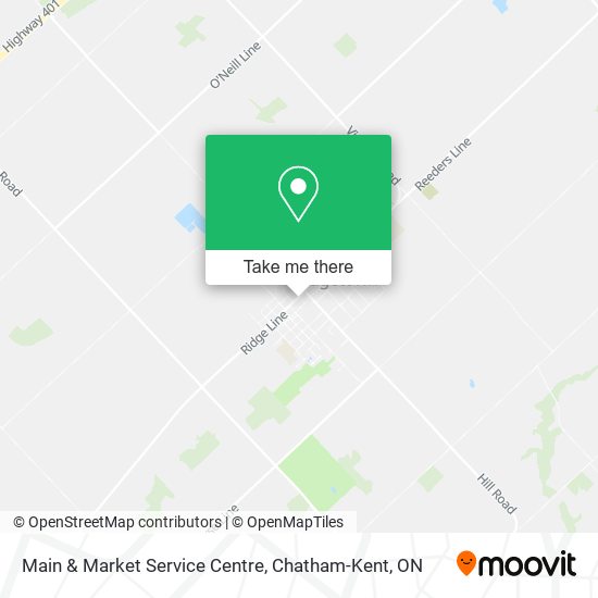 Main & Market Service Centre map