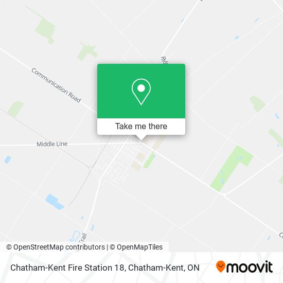 Chatham-Kent Fire Station 18 plan