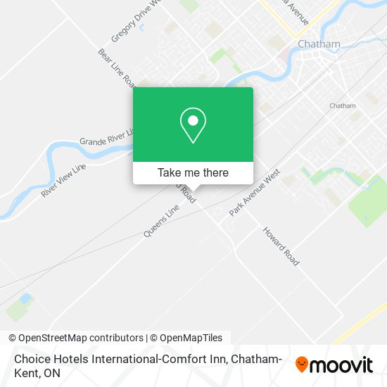 Choice Hotels International-Comfort Inn map