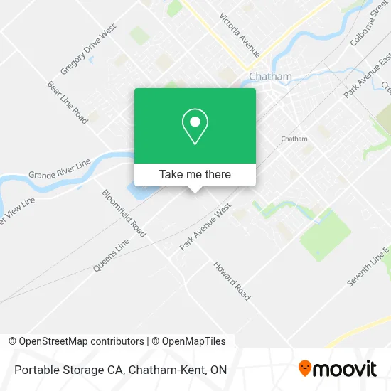 Portable Storage CA map