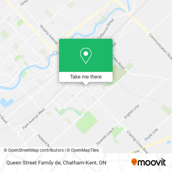 Queen Street Family de map