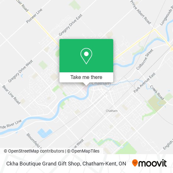 Ckha Boutique Grand Gift Shop map