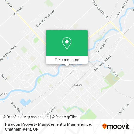 Paragon Property Management & Maintenance map