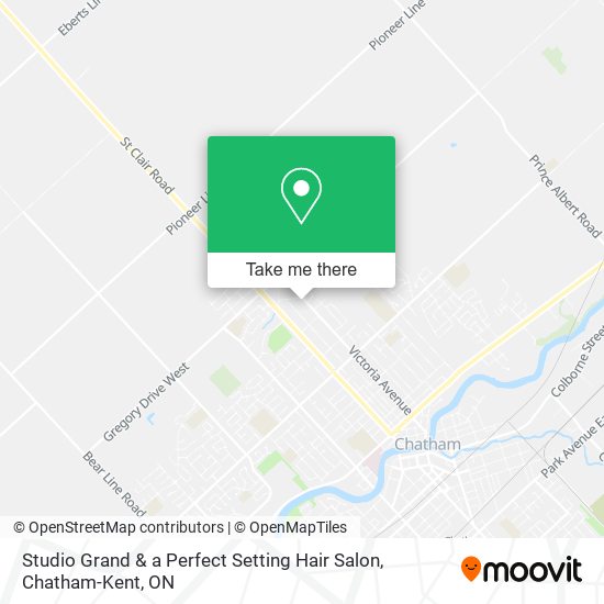 Studio Grand & a Perfect Setting Hair Salon plan