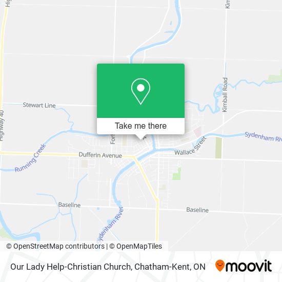 Our Lady Help-Christian Church map