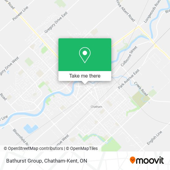 Bathurst Group map