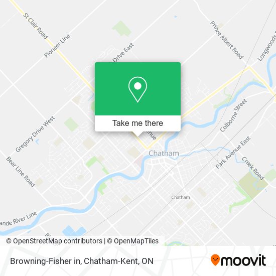 Browning-Fisher in map