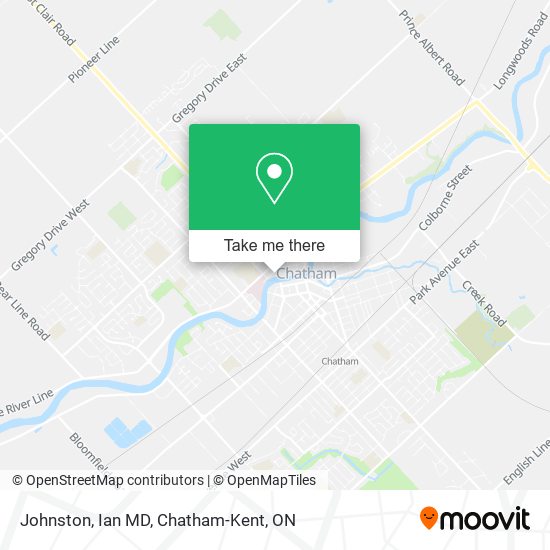 Johnston, Ian MD map
