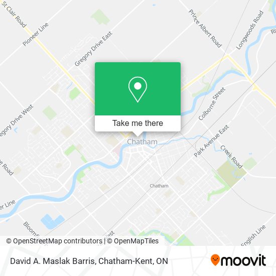 David A. Maslak Barris plan