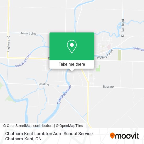 Chatham Kent Lambton Adm School Service plan