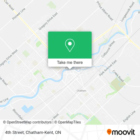 4th St map