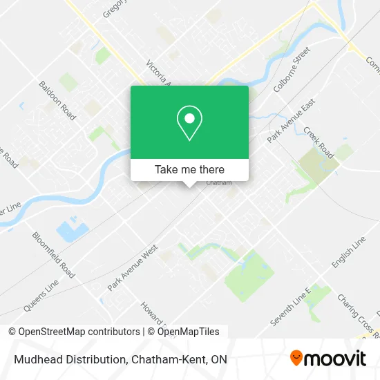 Mudhead Distribution map