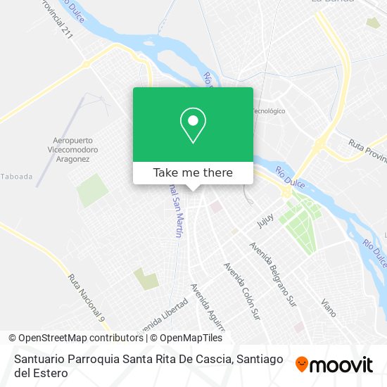 Santuario Parroquia Santa Rita De Cascia map