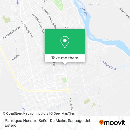 Parroquia Nuestro Señor De Mailin map