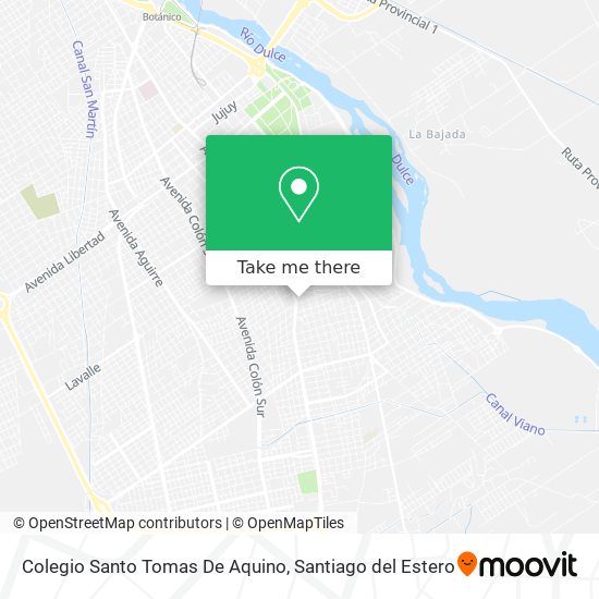 Colegio Santo Tomas De Aquino map