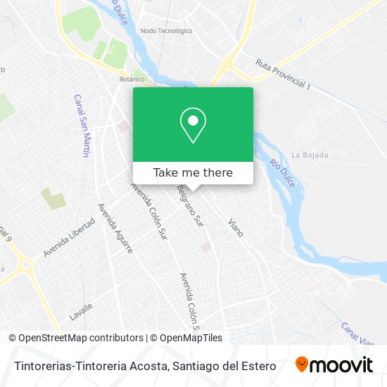 Tintorerias-Tintoreria Acosta map