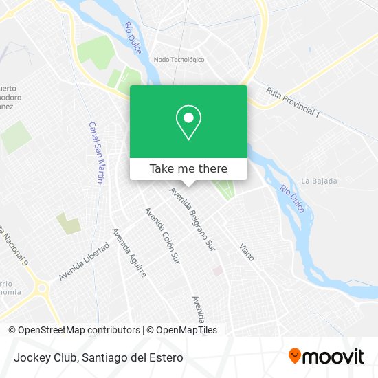 Mapa de Jockey Club