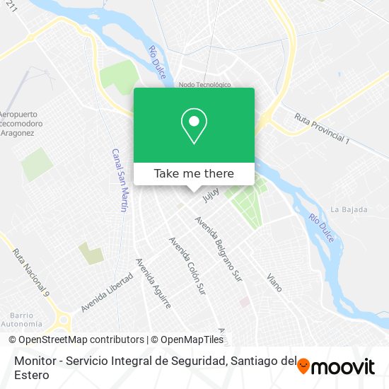 Monitor - Servicio Integral de Seguridad map