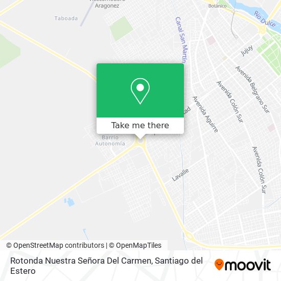 Mapa de Rotonda Nuestra Señora Del Carmen