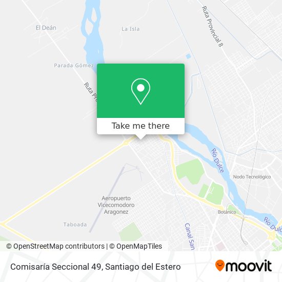 Mapa de Comisaría Seccional 49