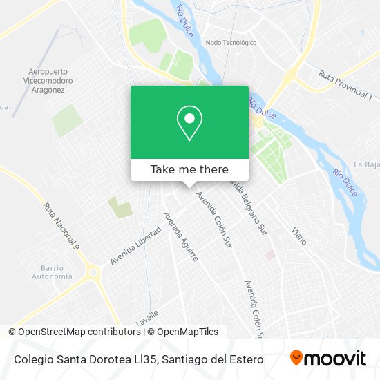 Mapa de Colegio Santa Dorotea Ll35