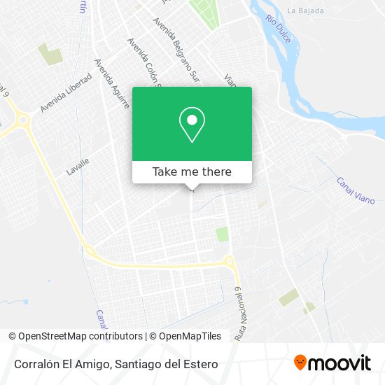 Corralón El Amigo map