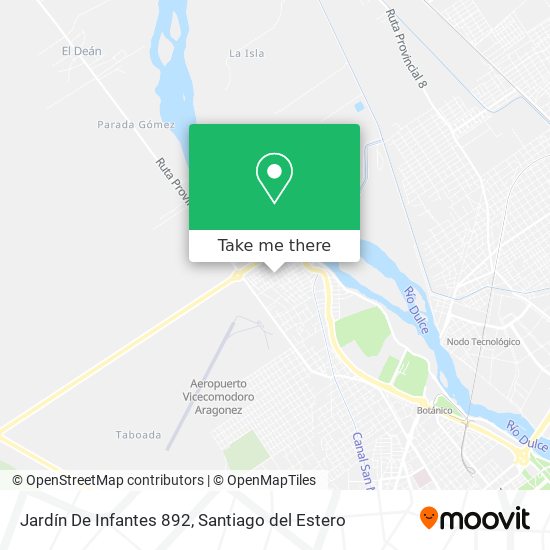 Jardín De Infantes 892 map