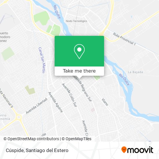 Mapa de Cúspide