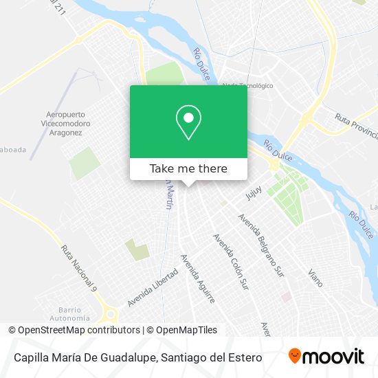 Capilla María De Guadalupe map