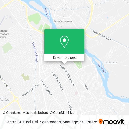 Centro Cultural Del Bicentenario map