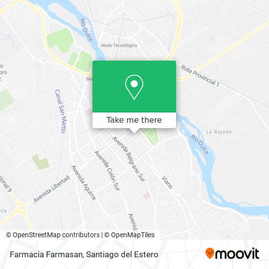 Mapa de Farmacia Farmasan