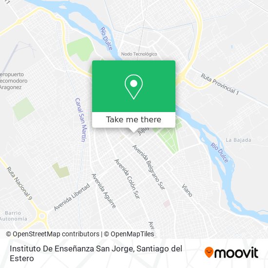 Instituto De Enseñanza San Jorge map