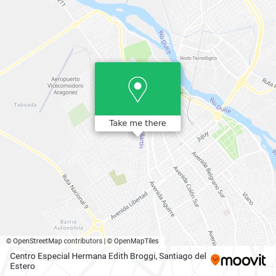 Centro Especial Hermana Edith Broggi map