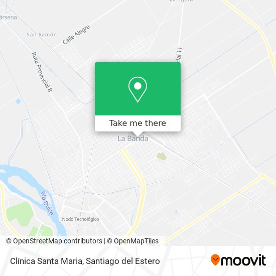 Clínica Santa Maria map