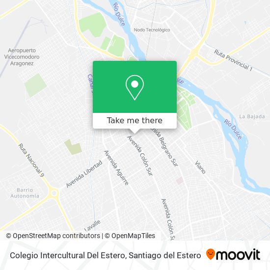 Mapa de Colegio Intercultural Del Estero